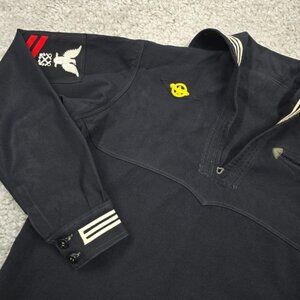 Vintage WWII Jacket Small 40s Cracker Jack Sailor Military Navy Uniform